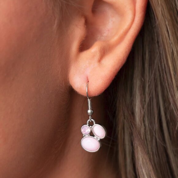 Paparazzi Jewelry Accessories - Fairytale Forte - Pink Necklace - Vintage - Picture 3 of 6